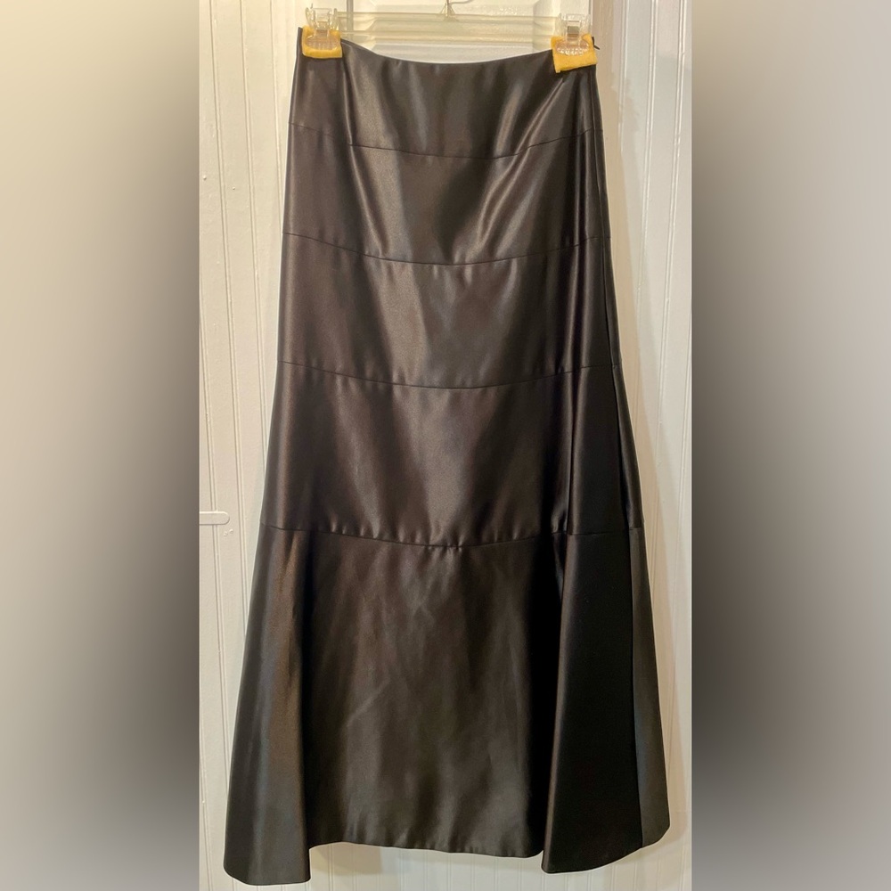 BCBG Black Satin Women's Ball Skirt